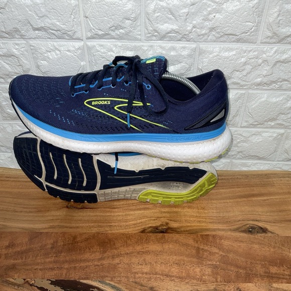 Brooks Glycerin 19 Men's Running Shoes Navy Blue Size 12 D Medium Cushion